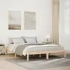 Image de vidaXL Cadre de lit extra long sans matelas 160x220 cm bois massif pin