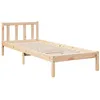 Image de vidaXL Bedframe extra lang zonder matras massief grenenhout 90x220 cm