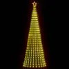 Image de vidaXL Sapin de Noël à LED 475 LED blanc chaud 247 cm