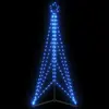 Image de vidaXL Sapin de Noël à LED 363 LED bleu 182 cm