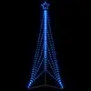 Image de vidaXL Sapin de Noël à LED 525 LED bleu 302 cm