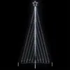 Image de vidaXL Sapin de Noël à LED 570 LED blanc froid 399 cm