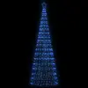 Image de vidaXL Sapin de Noël à LED 550 LED bleu 300 cm