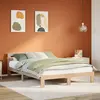 Image de vidaXL Cadre de lit sans matelas 120x200 cm bois de pin massif