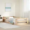 Image de vidaXL Cadre de lit sans matelas 70x140 cm bois de pin massif