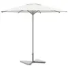 Image de vidaXL Lot de 2 disques de poids triangulaires pour parapluie en granit gris 14 kg