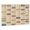 Image de vidaXL Vitrine de collection en bois avec 60 compartiments 60 x 4,5 x 40,5 cm