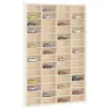 Image de vidaXL Vitrine de collection en bois avec 56 compartiments 40 x 4,5 x 60 cm