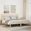 Image de vidaXL Cadre de lit extra long sans matelas 180x220 cm bois massif