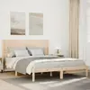 Image de vidaXL Cadre de lit extra long sans matelas 160x210 cm bois massif