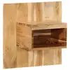 Image de vidaXL Table de chevet 50x27x50 cm bois d'acacia solide