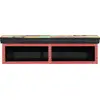Image de vidaXL Meuble TV Multicolore 80 x 30 x 22 cm Bois d'ingénierie