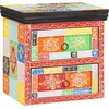 Image de vidaXL Cabinet de chevet avec tiroir 2 pcs Multicolore 40 x 30 x 40 cm
