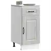 Image de vidaXL Armoire de cuisine Kalmar sonoma gris bois d'ingénierie