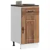 Image de vidaXL Armoire de cuisine Kalmar vieux bois bois d'ingénierie