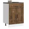 Image de vidaXL Armoire de cuisine Kalmar chêne fumé bois d'ingénierie
