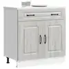 Image de vidaXL Armoire de cuisine Kalmar sonoma gris bois d'ingénierie