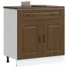 Image de vidaXL Armoire de cuisine Kalmar chêne marron bois d'ingénierie