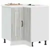 Image de vidaXL Armoire d'angle de cuisine Kalmar sonoma gris bois d'ingénierie