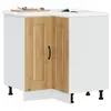 Image de vidaXL Armoire d'angle de cuisine Kalmar chêne artisanal