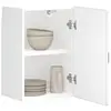 Image de vidaXL Armoire murale de cuisine Kalmar blanc bois d'ingénierie