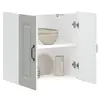 Image de vidaXL Armoire murale de cuisine Kalmar blanc bois d'ingénierie