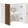 Image de vidaXL Armoire murale de cuisine Kalmar vieux bois bois d'ingénierie