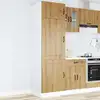Image de vidaXL Armoire de cuisine Kalmar chêne artisanal bois d'ingénierie