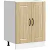 Image de vidaXL Meuble de base de lavabo Lucca chêne sonoma bois d'ingénierie