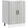 Image de vidaXL Meuble de base de lavabo Lucca sonoma gris bois d'ingénierie
