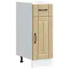 Image de vidaXL Armoire de cuisine Lucca chêne sonoma bois ingénierie