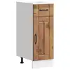 Image de vidaXL Armoire de cuisine Lucca vieux bois bois ingénierie