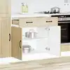 Image de vidaXL Armoire de cuisine Lucca chêne sonoma bois ingénierie