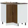 Image de vidaXL Armoire d'angle de cuisine Lucca chêne marron bois d'ingénierie