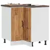 Image de vidaXL Armoire d'angle de cuisine Lucca vieux bois bois d'ingénierie