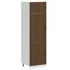 Image de vidaXL Armoire de cuisine Lucca chêne marron bois d'ingénierie