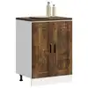 Image de vidaXL Armoire de cuisine Porto chêne fumé bois d'ingénierie