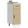 Image de vidaXL Armoire de cuisine Porto chêne sonoma bois d'ingénierie