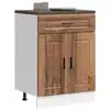 Image de vidaXL Armoire de cuisine Porto vieux bois bois d'ingénierie
