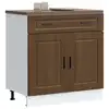 Image de vidaXL Armoire de cuisine Porto chêne marron bois d'ingénierie