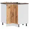 Image de vidaXL Armoire d'angle de cuisine Porto vieux bois bois d'ingénierie