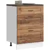 Image de vidaXL Armoire de cuisine Porto vieux bois bois d'ingénierie