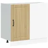 Image de vidaXL Meuble bas de cuisine Lucca chêne sonoma bois d'ingénierie