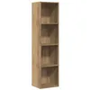 Image de vidaXL Bibliothèque/Meuble TV chêne artisanal 36x30x143 cm