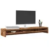 Image de vidaXL Support de moniteur vieux bois 100x24x13 cm bois d'ingénierie