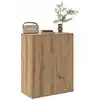 Image de vidaXL Buffet chêne artisanal 60x30x75 cm bois d'ingénierie