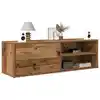 Image de vidaXL Meuble TV vieux bois 120x34x37 cm bois d'ingénierie