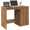 Image de vidaXL Bureau chêne artisanal 100x50x76 cm bois d'ingénierie