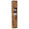 Image de vidaXL Armoire de salle de bain vieux bois bois d'ingénierie