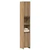 Image de vidaXL Armoire de salle de bain chêne artisanal 30x30x183,5 cm